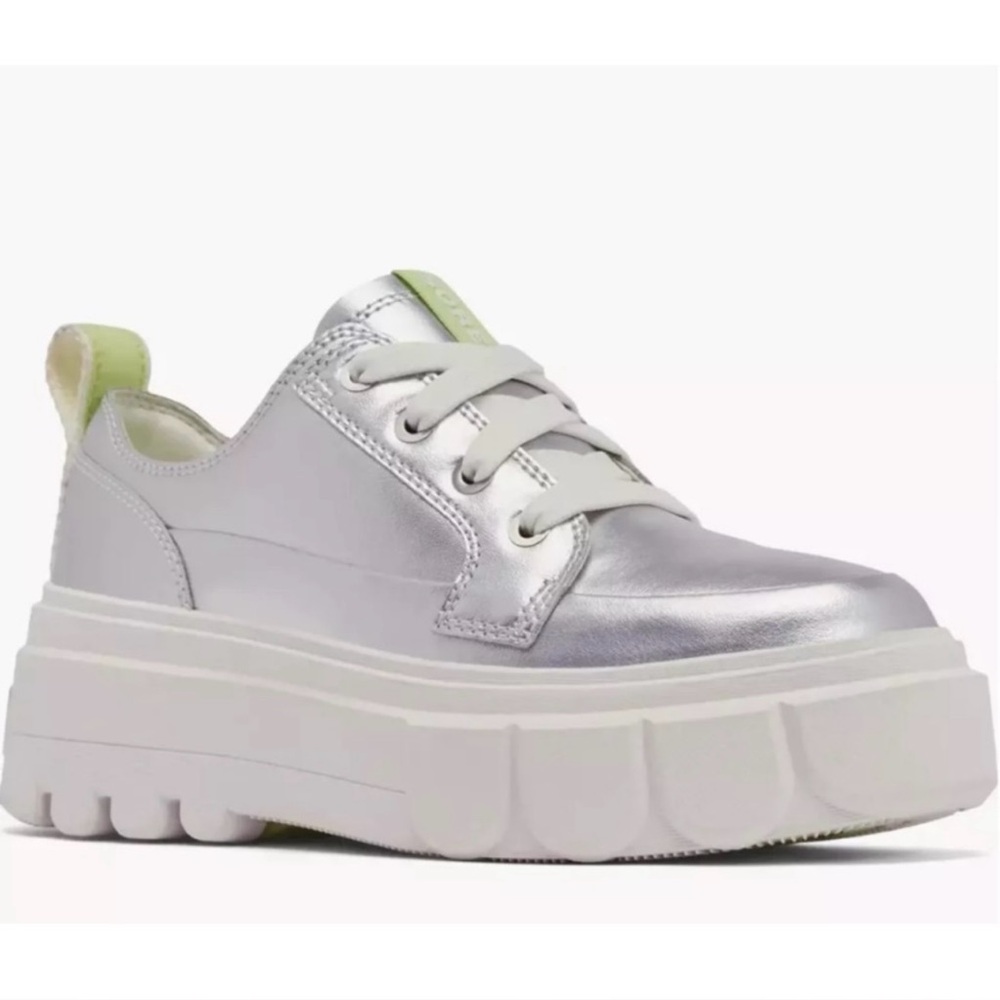 SOREL CARIBOU X LEATHER WATERPROOF PLATFORM SNEAKER
